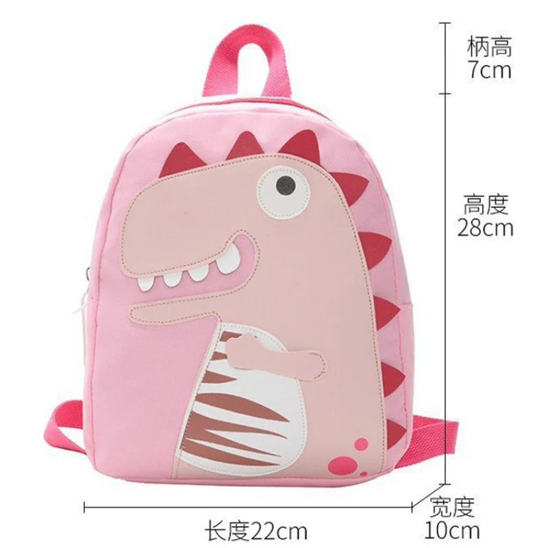 Dino Baby Backpack for Kindergarten Boys Girls