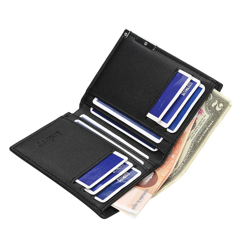 Chinese Giant Panda Leather Wallet Slim Credit Card/ID Holders Short Purses