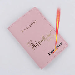 Personalized Adventure Passport Cover for Travel