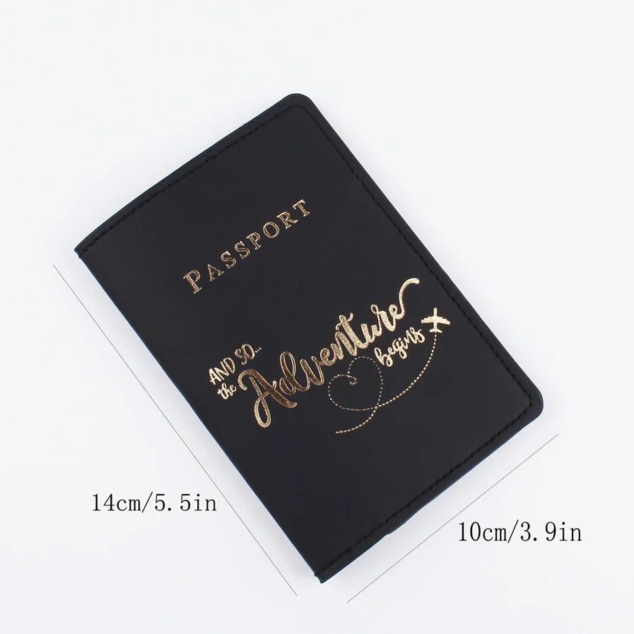 Personalized Adventure Passport Cover for Travel