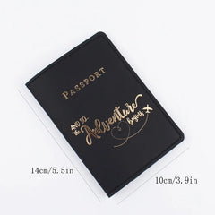 Personalized Adventure Passport Cover for Travel