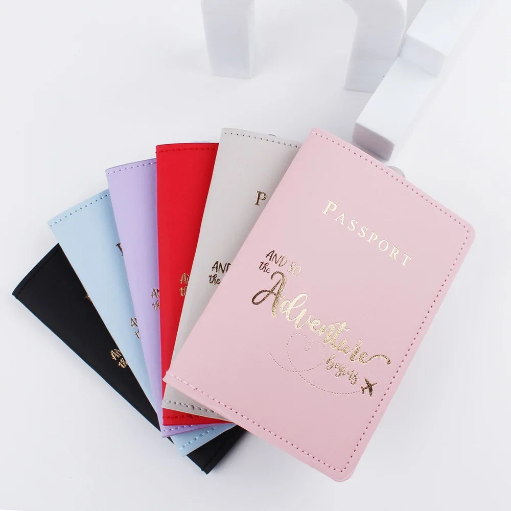 Personalized Adventure Passport Cover for Travel