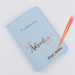 Personalized Adventure Passport Cover for Travel
