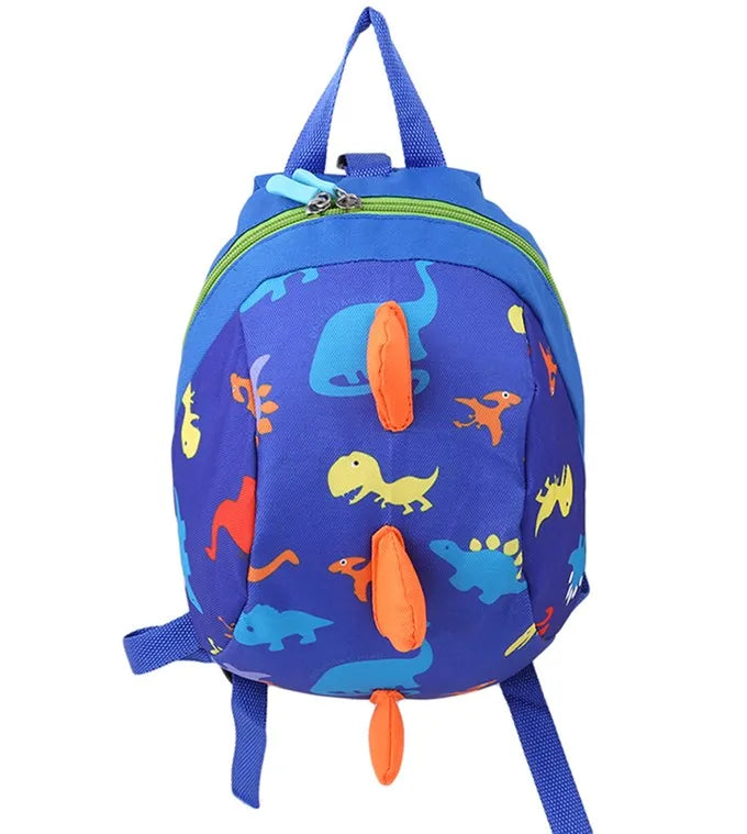 Dinosaur Print Backpack For Kids Small SchoolBag Girls Boys