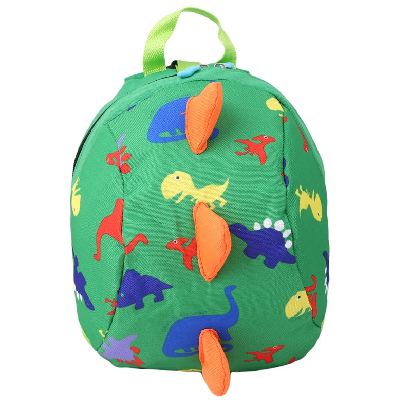 Dinosaur Print Backpack For Kids Small SchoolBag Girls Boys