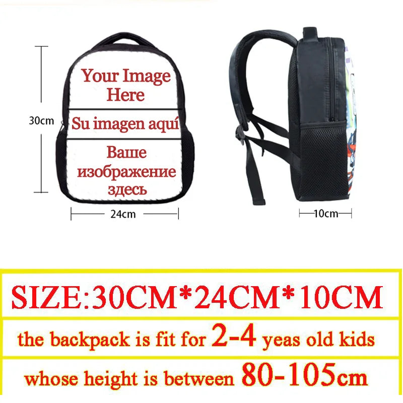 Doctor Nurse Uniform Print Backpack School Bags for Kids