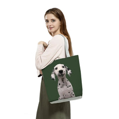 Dog Handbags High Capacity Casual Travel Solid Animal Print Shoulder Bag Women T