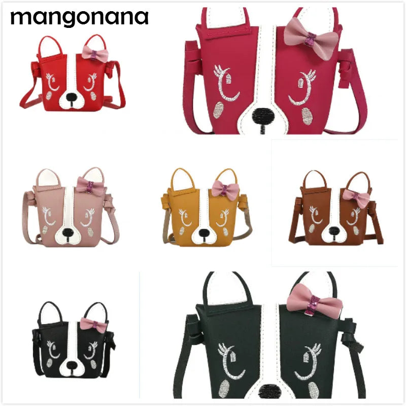 Dog Mini Bag Kids Child Crossbody Bag Messenger Bags