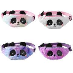 Fluffy Waist Bag for Girls Plush Fanny Pack Chest Bag Kids