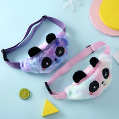 Fluffy Waist Bag for Girls Plush Fanny Pack Chest Bag Kids