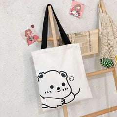 Canvas Shoulder Bag Purse and Handbag Large Capacity Women's Tote Bag