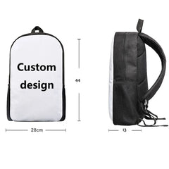 Animals Garland Headdress Print School Bag for Teenage Kids Backpack