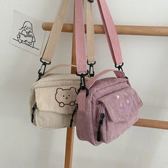 Harajuku Crossbody Bag Japanese Student Cartoon Shoulder Bag
