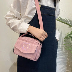 Harajuku Crossbody Bag Japanese Student Cartoon Shoulder Bag