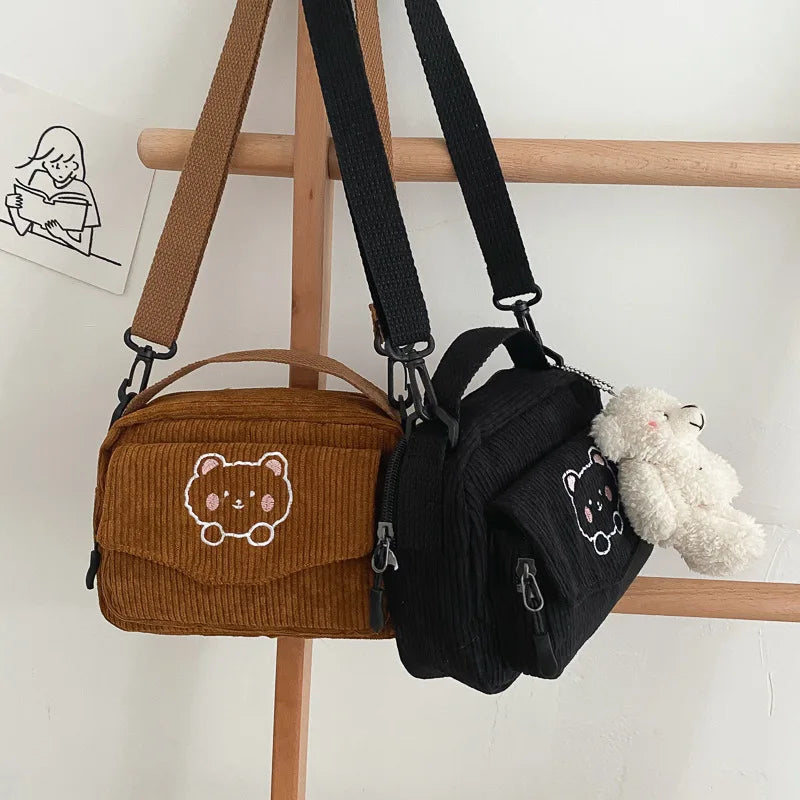 Harajuku Crossbody Bag Japanese Student Cartoon Shoulder Bag