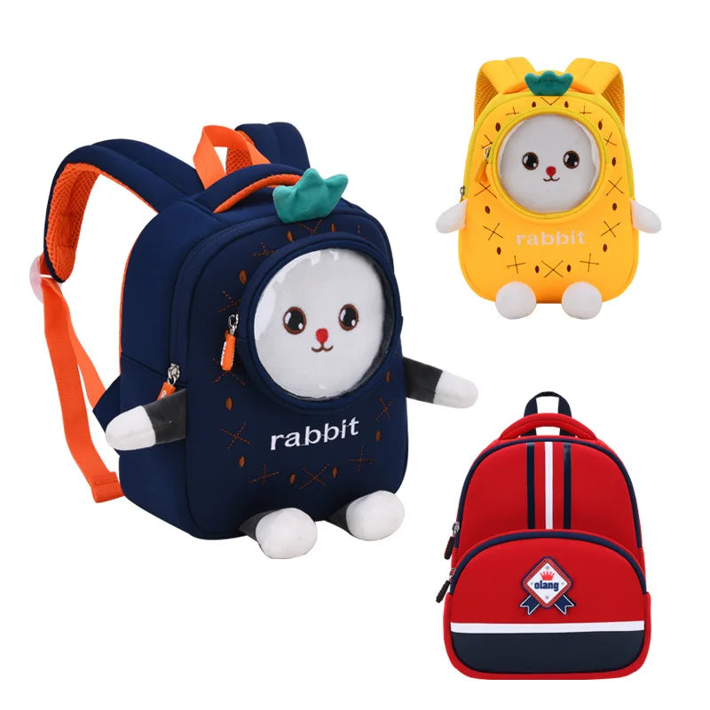 Dinosaur Kindergarten Preschool Bag for Kids 3-6 Years Old