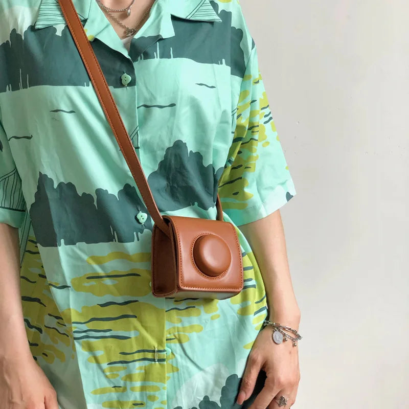 Mini Camera Shoulder Bag for Women