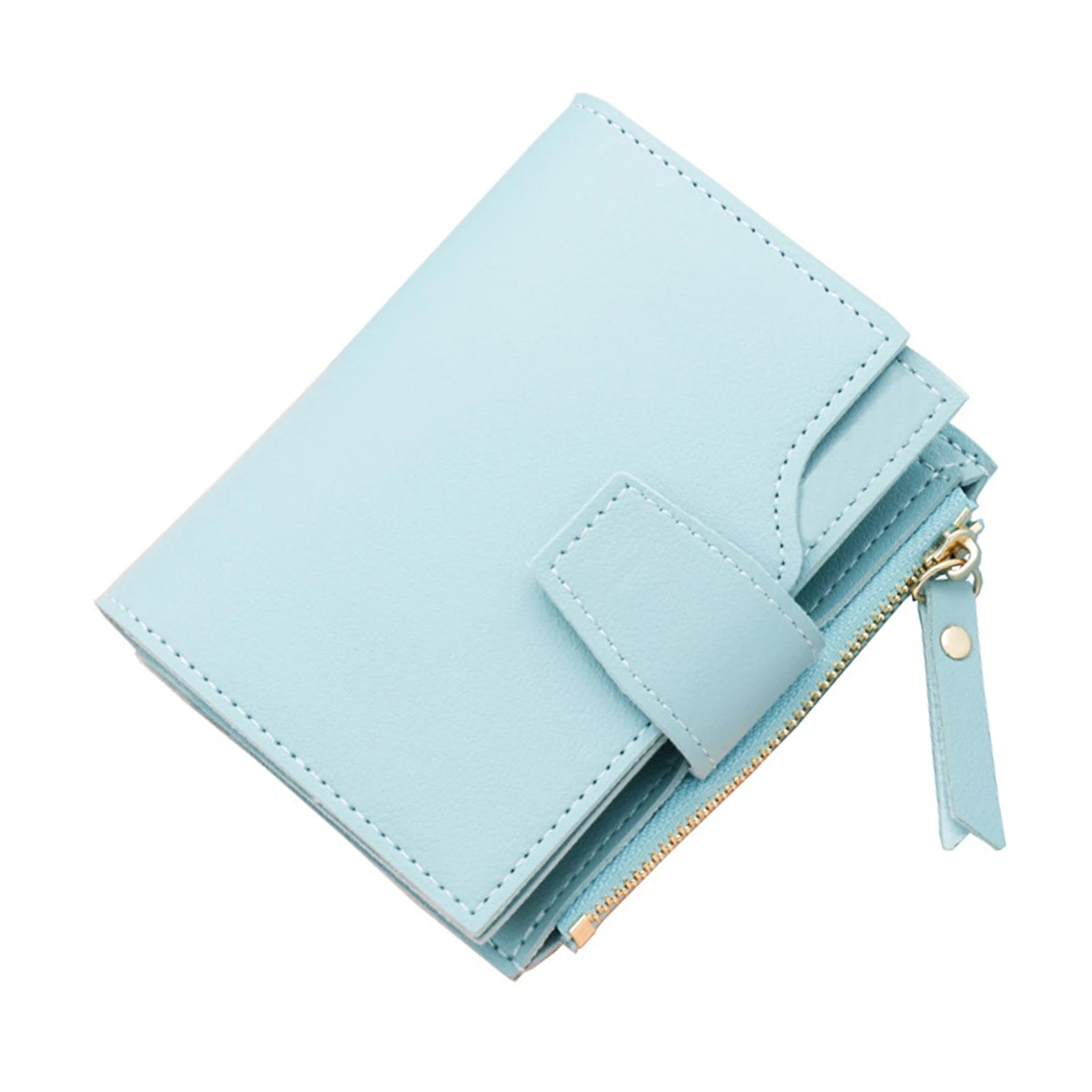 Mini Change Purses Tri-fold Women's Wallet Lipstick Storage Bag