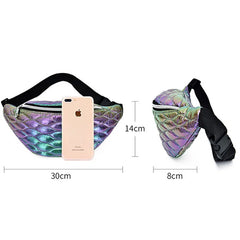 Gradient Fanny Pack for Women Phone Pouch Waist Bag Hip Case