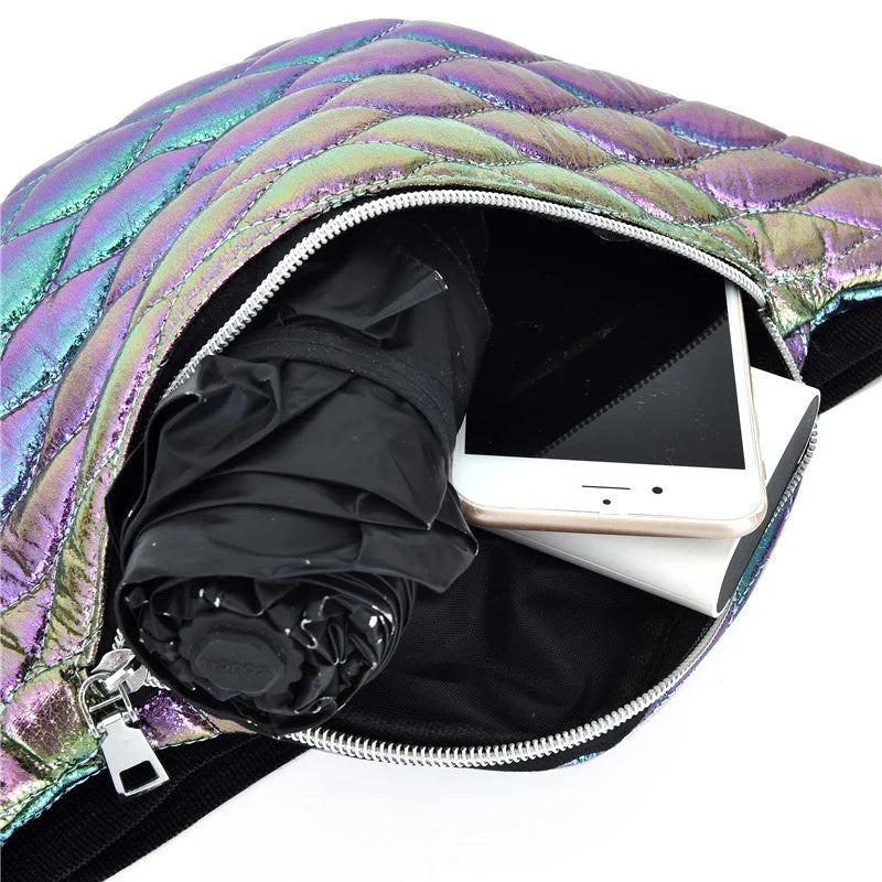 Gradient Fanny Pack for Women Phone Pouch Waist Bag Hip Case