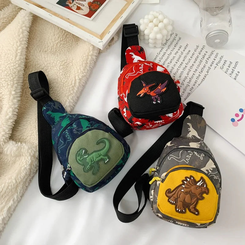 Kids Small Dinosaur Print Shoulder Bag