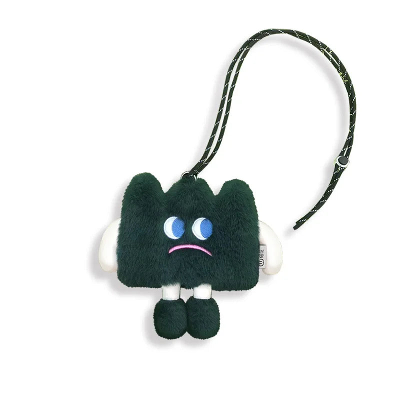 Plush Messenger Bag Women Expression Shoulder Messenger Hanging Neck Bag