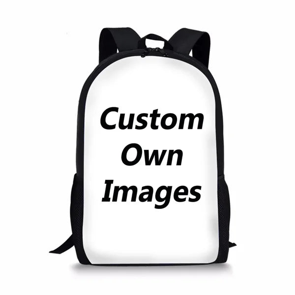 Yorkshire Terrier Print School Bag for Girls Children Backpack