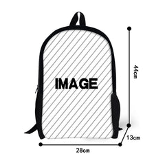 Yorkshire Terrier Print School Bag for Girls Children Backpack
