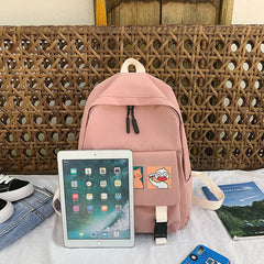 Waterproof School Backpack for Teenage Girl Cartoon Daily