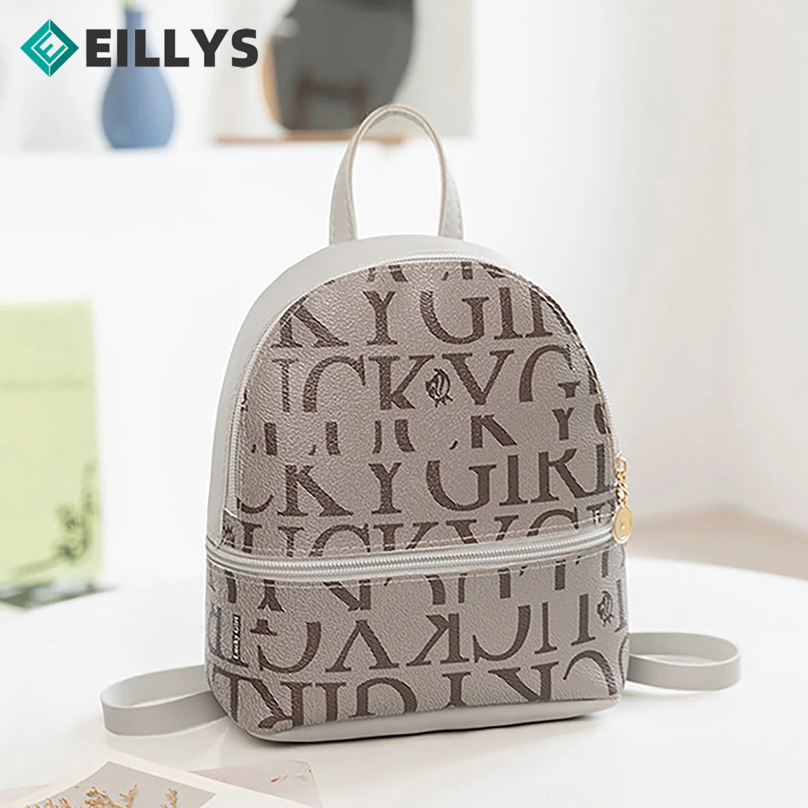Mini Pu Leather Backpack for Teen Girls