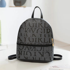 Mini Pu Leather Backpack for Teen Girls
