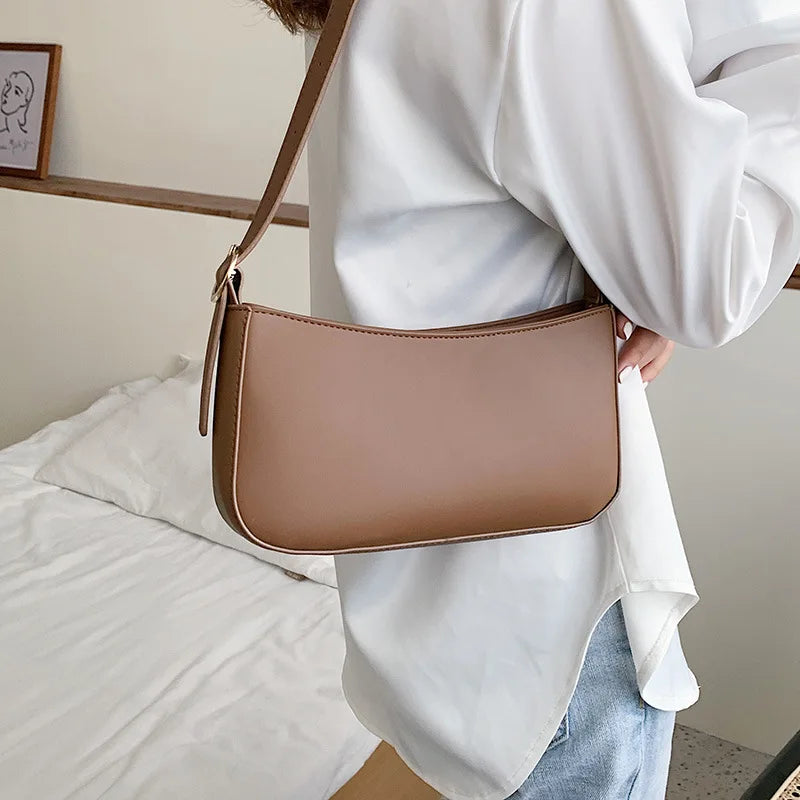 Small PU Leather Shoulder Bag for Women 2021