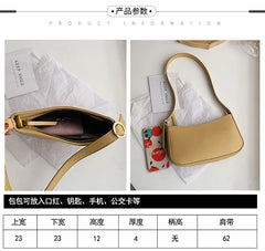 Small PU Leather Shoulder Bag for Women 2021