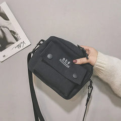 Retro Student Girl Messenger Bag