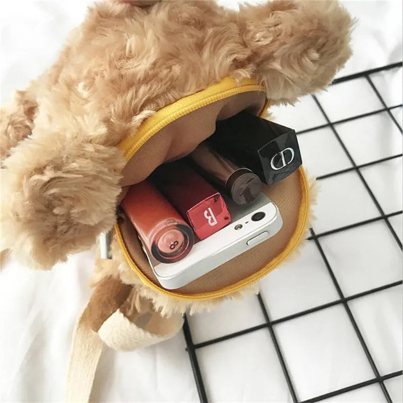 Plush Teddy Bear Doll Bag - Japanese Girl Bag