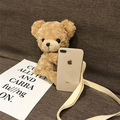 Plush Teddy Bear Doll Bag - Japanese Girl Bag