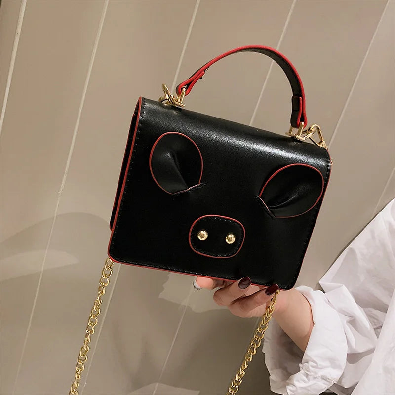 Waterproof PU Shoulder Bag for Women