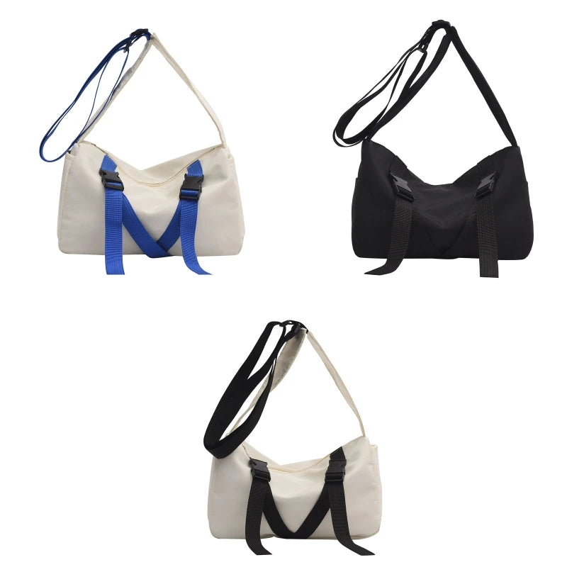 D0LF Crossbody Bag for Women Casual Student School Bookbag