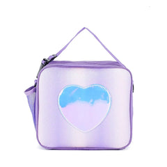 Holographic Insulated Lunch Bag for Women - Office Cooler Tote Organizer