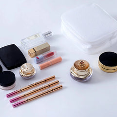 D0LF Large Capacity Cosmetic Bag Wash Bag Transparent