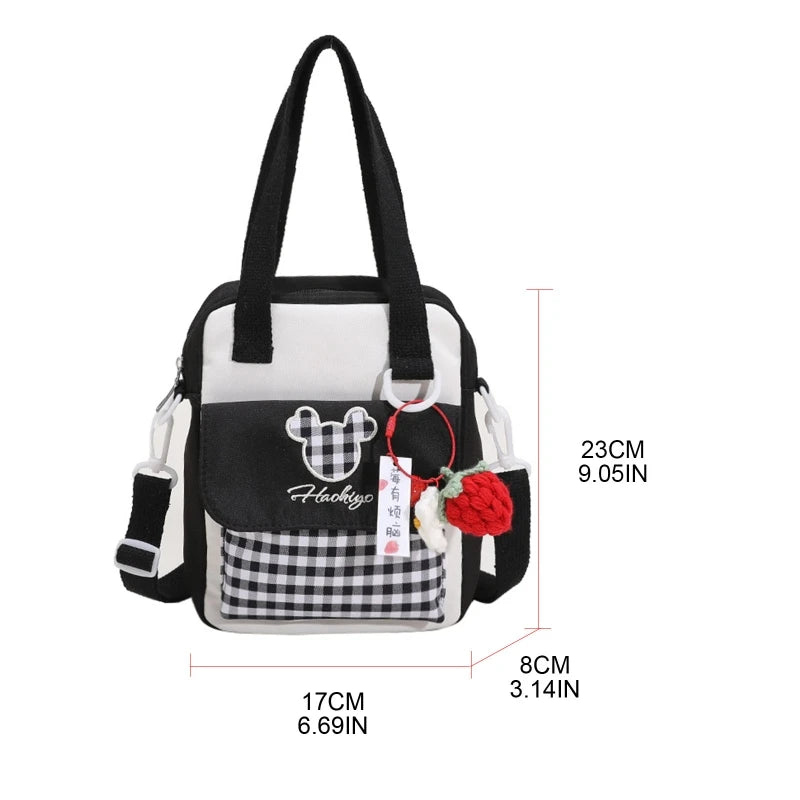 D0LF Mori Lattice Shoulder Bag for Kids