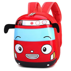 D0UD Car Shape Backpack for Kids, School Bookbag for Boys Girls