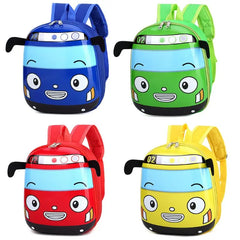D0UD Car Shape Backpack for Kids, School Bookbag for Boys Girls