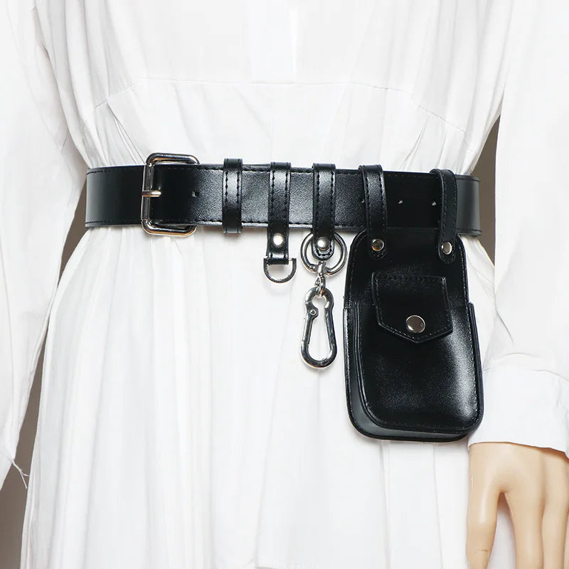 Women's PU Leather Waist Bag Fanny Pack ZM1362