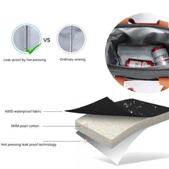 Large Capacity Insulated Lunch Bag Leakproof Portable Cooler