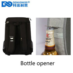 Large Capacity Men Backpack For Picnic Waterproof Food Backpack