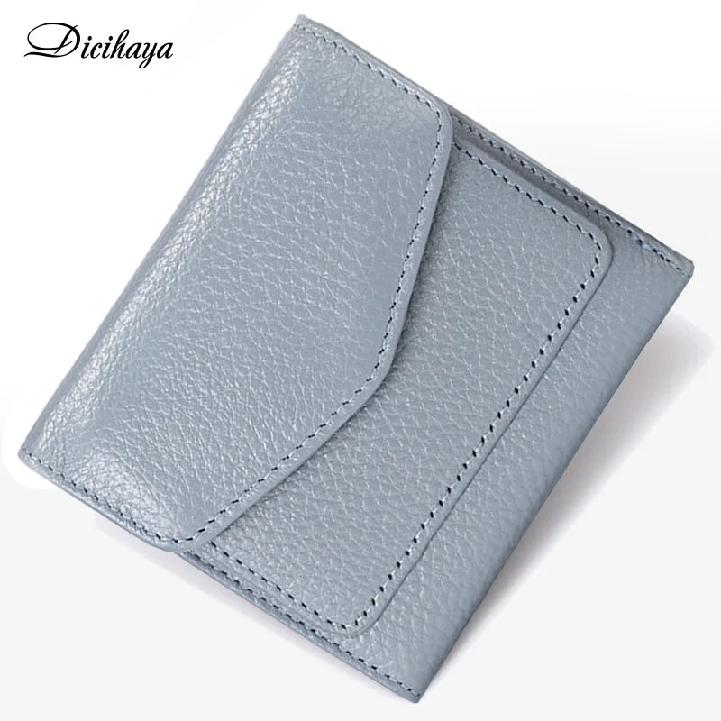 Women's Mini Leather Short Wallet Lovely Small Purse