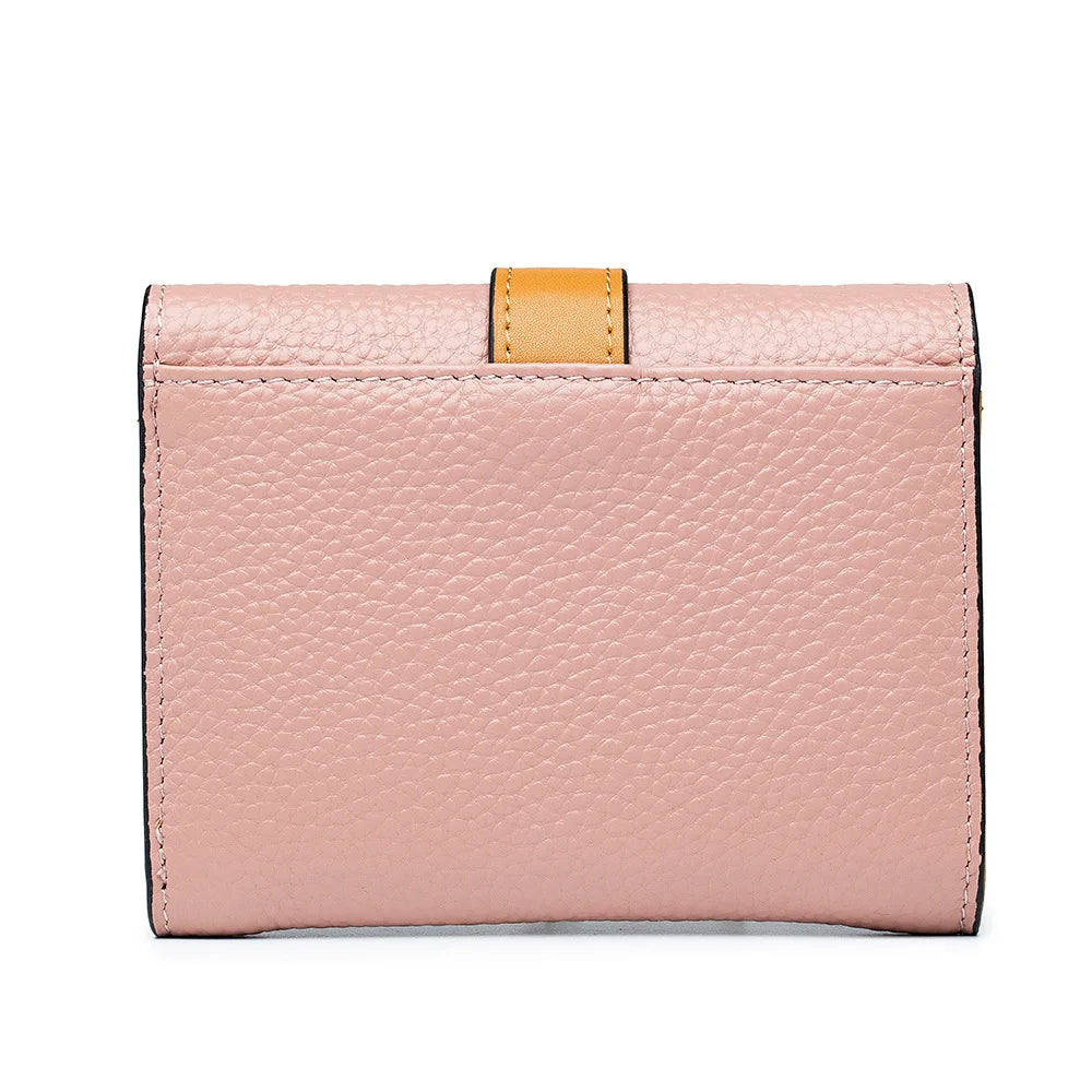 Women Small Wallet Ladies Mini Leather Purses Female Short Wallets