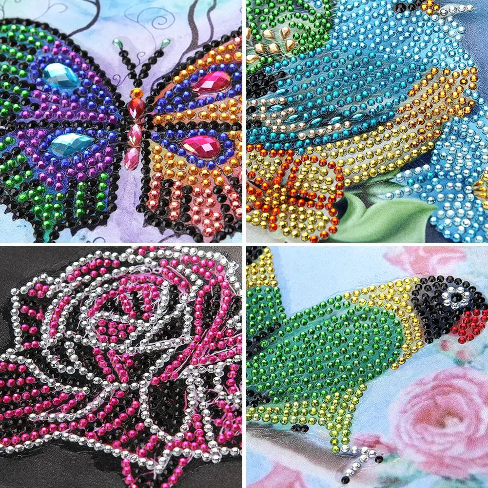 DIY Diamond Painting Clutch Handbag Purse National Style Wallet