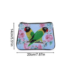 DIY Diamond Painting Clutch Handbag Purse National Style Wallet
